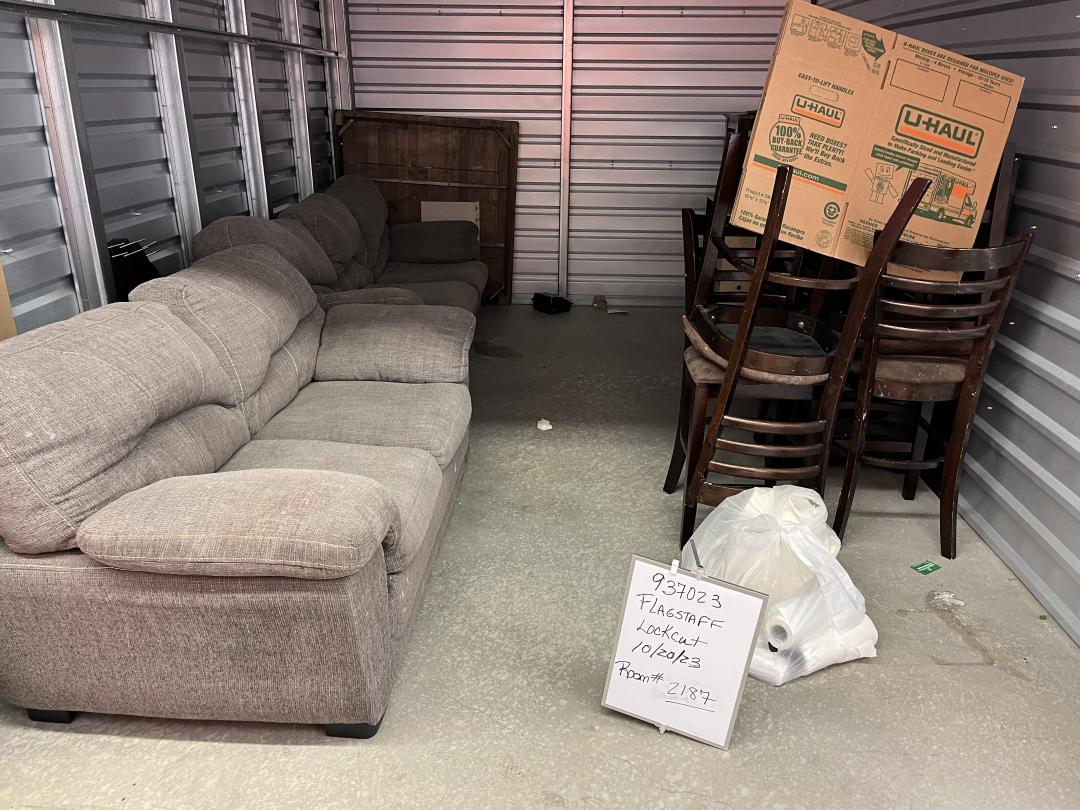 Storage Unit Auction in Flagstaff , AZ at UHaul Moving & Storage of